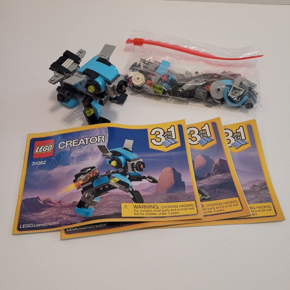 LEGO Creator 3-In-1 Mythical Creatures Set‎ 31062 Robot Dog Bird